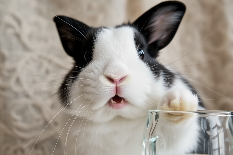 A Closer Look at the Playful Personality Behind the Hotot Rabbit’s Charm