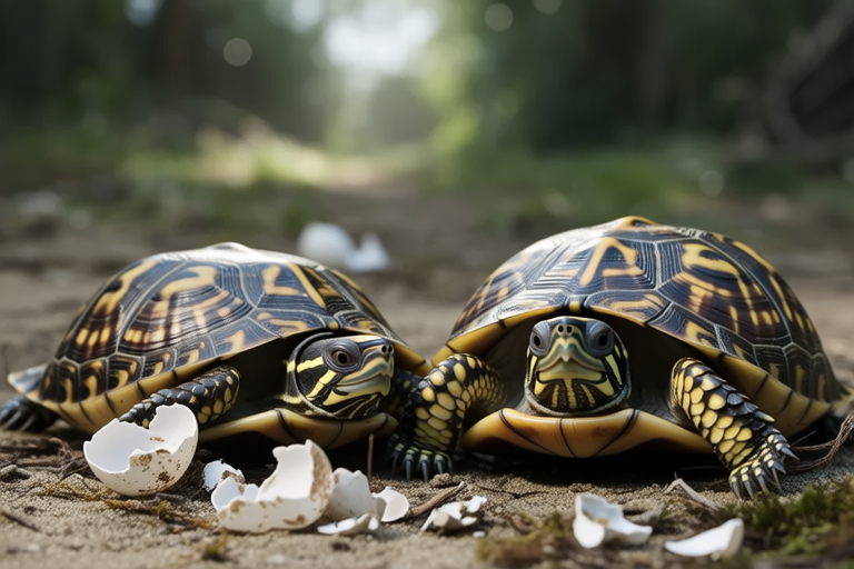 From Egg to Adult: The Journey of a Three-Striped Box Turtle
