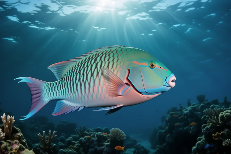 Unraveling the Secrets of Parrot Fish: Vibrant Colors and Mysterious Behaviors